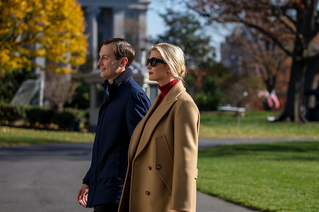 Jared Kushner and Ivanka Trump.