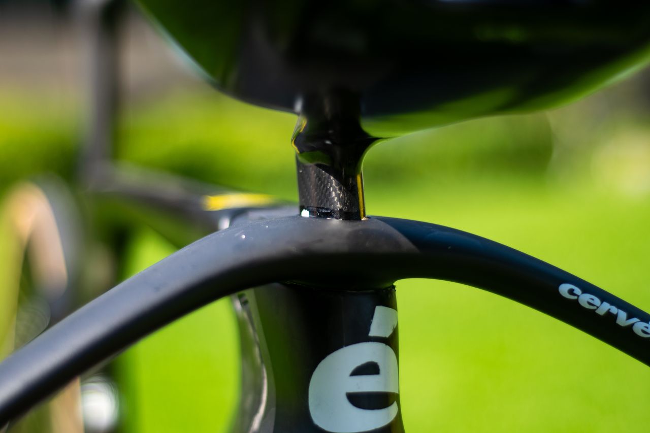 Jonas Vingegaard's Tour de France Cervelo P5 time trial bike