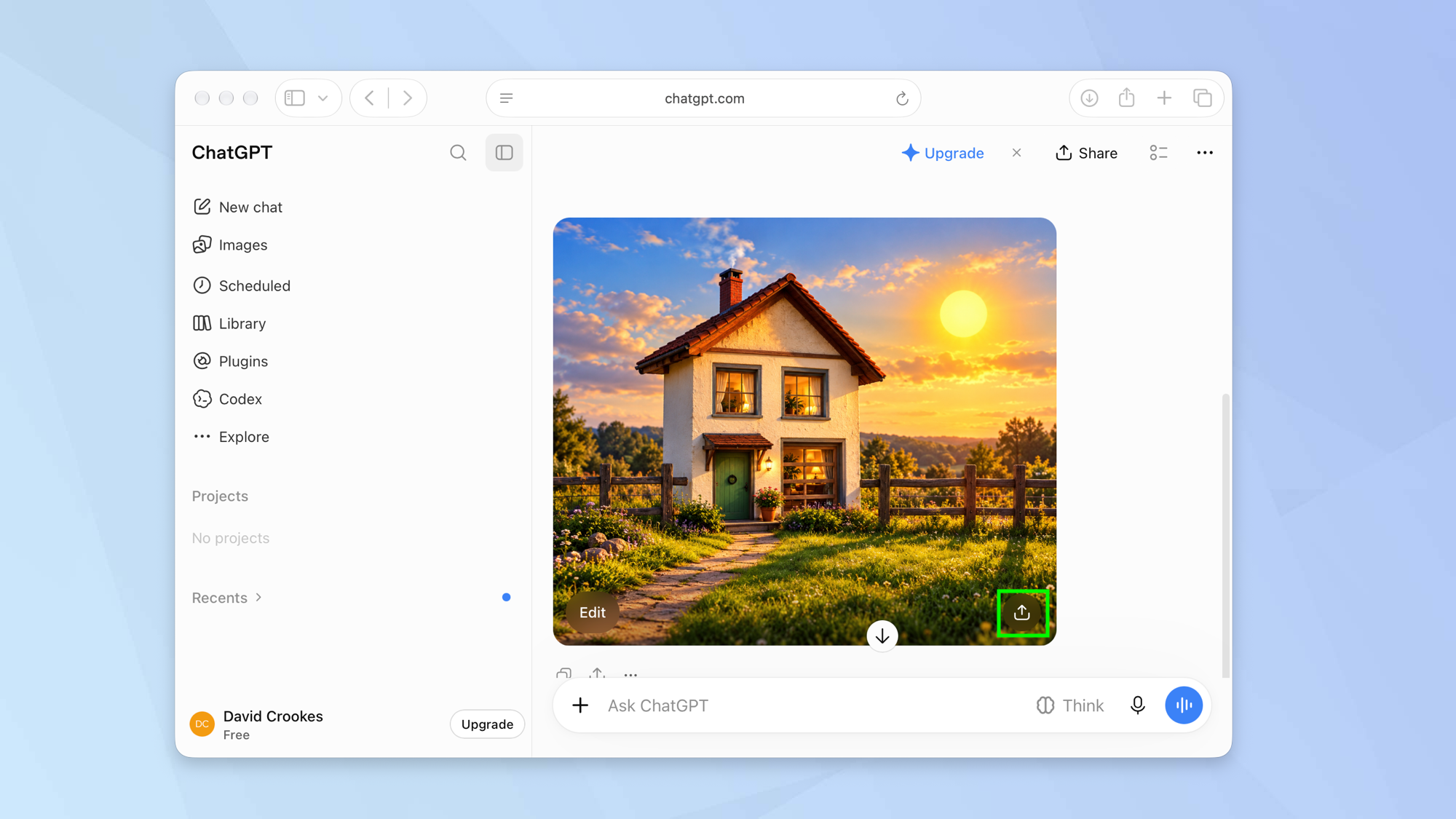 Use ChatGPT to turn sketches into photos