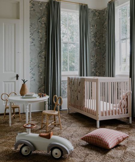 kids bedroom with cot