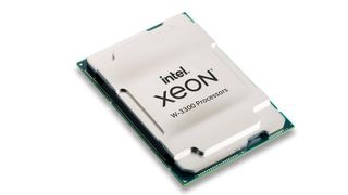 3D rendering of the Intel Xeon W-3300 family