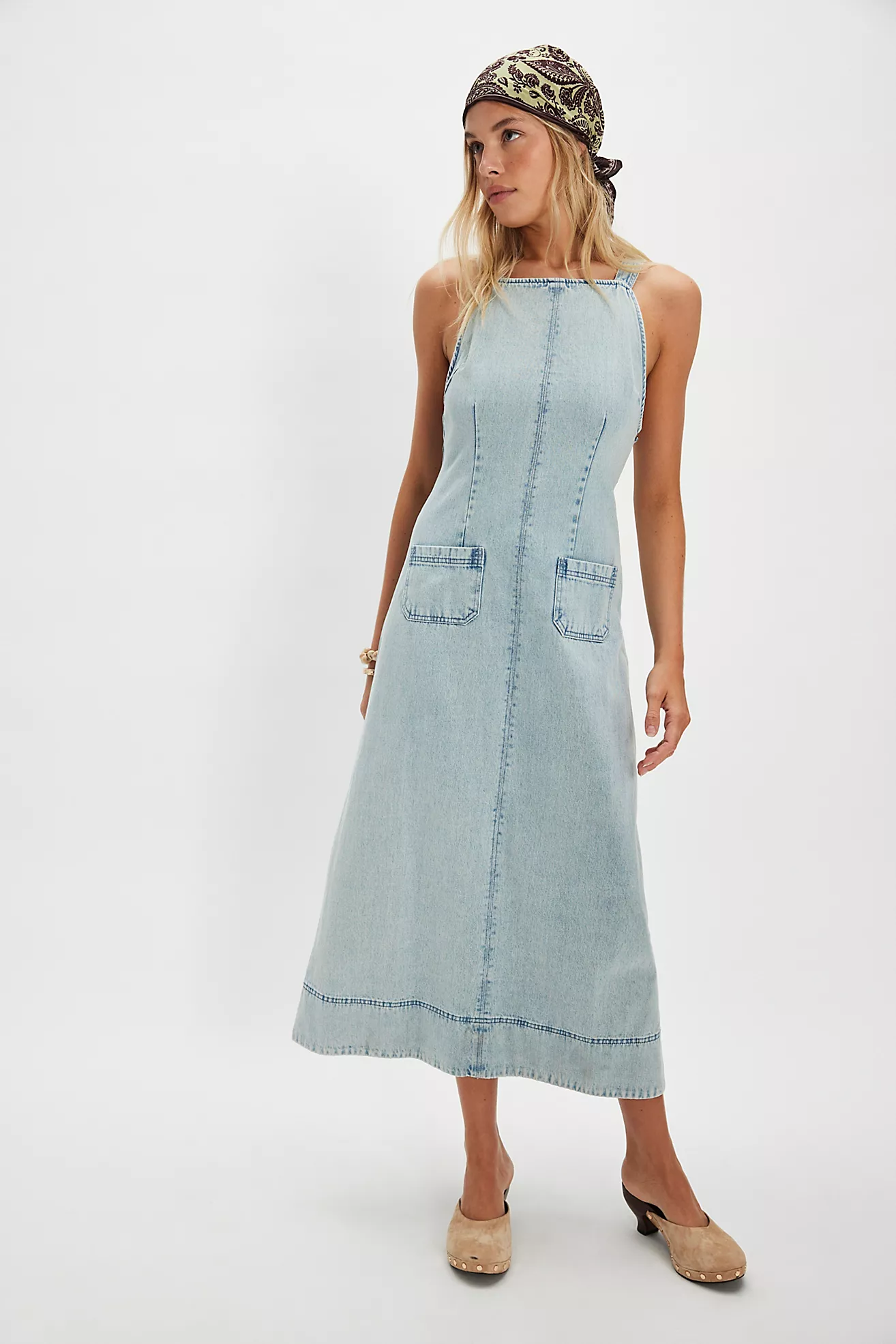 Dex Denim Midi Dress