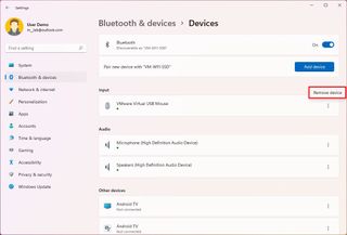 Bluetooth remove device