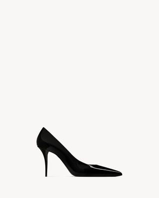 Women's Norma Pumps in Patent Leather in Black