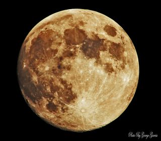 September 2012 Full Moon Over Montebello, CA