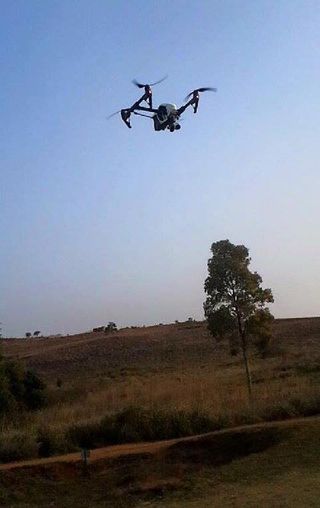 Drone Over Plain of Jars Site