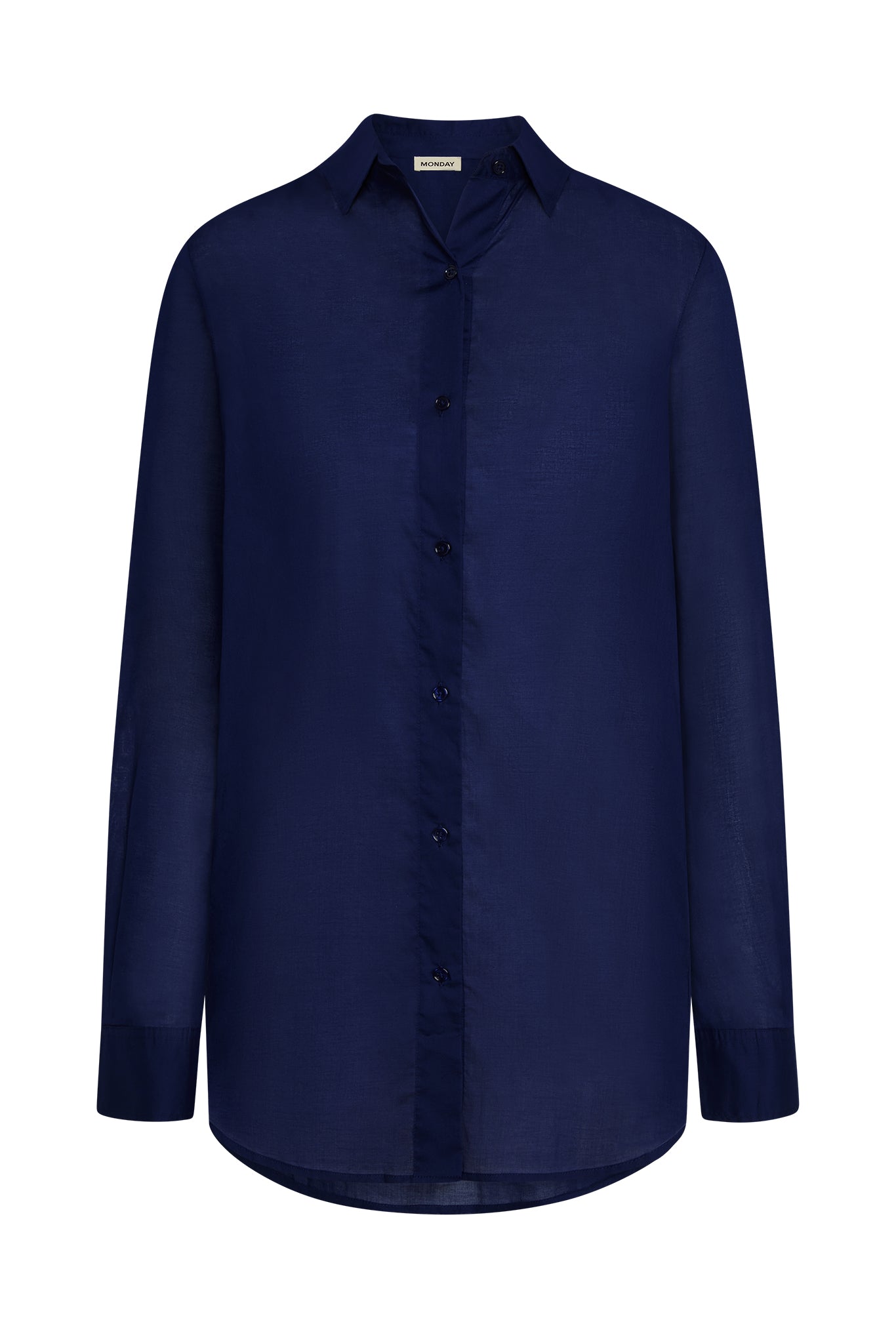 Fiji Tunic - Midnight Cotton Voile - Midnight Cotton Voile / P