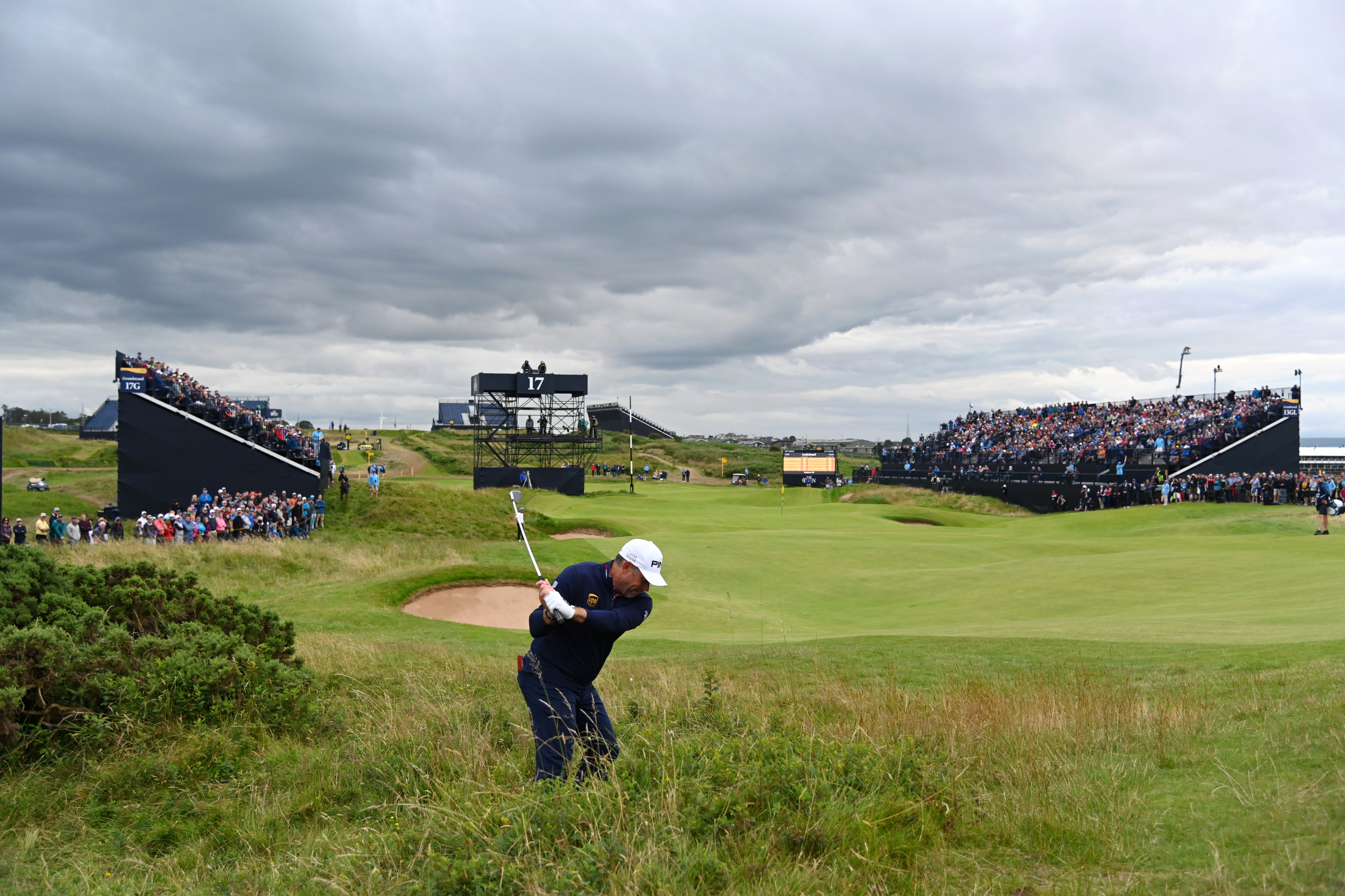 Lee Westwood at the Open Championship