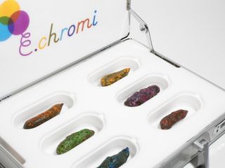 Colorful excrement