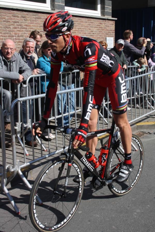 Alessandro Ballan (BMC) before Dwars Door Vlaanderen.