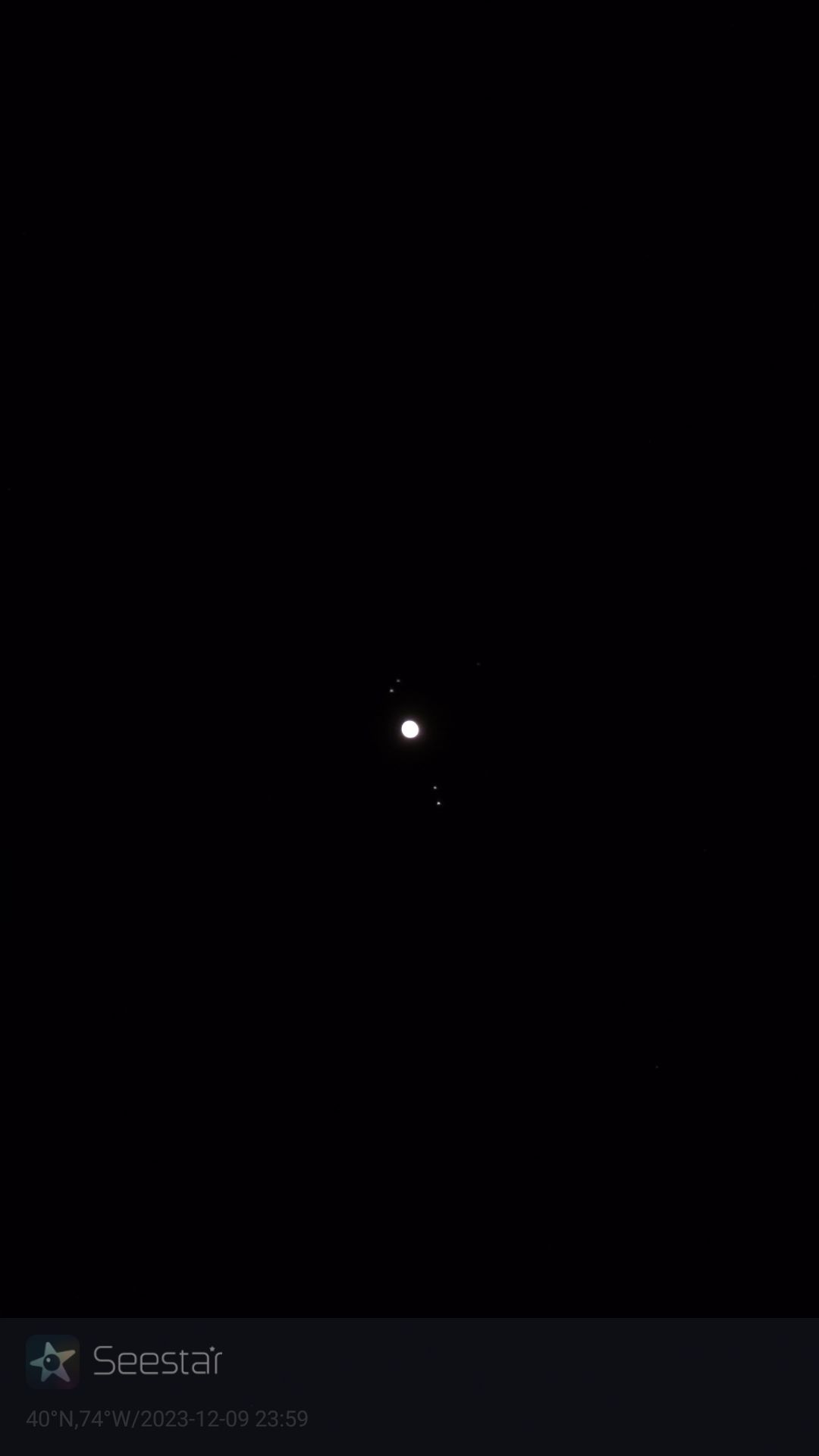 Seestar S50 astrophotography sample.