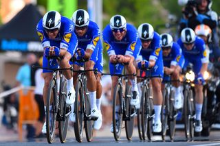 Deceuninck-Quick Step in TTT mode