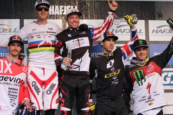World Champion Greg Minnaar (Santa Cruz Syndicate) finished second overall in the World Cup