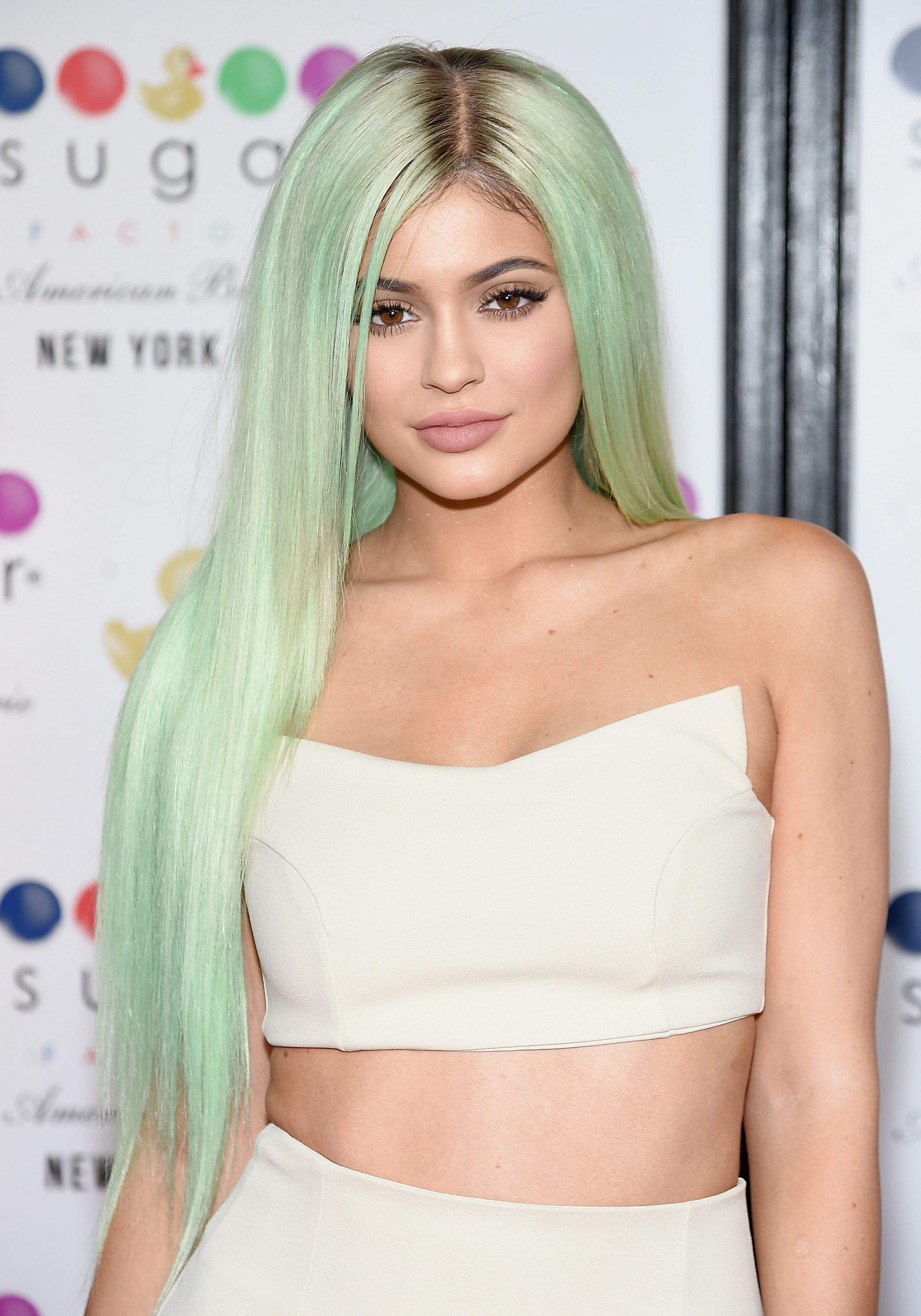 Kylie Jenner attends the Grand Opening of the Sugar Factory American Brasserie on September 16, 2015 in New York City
