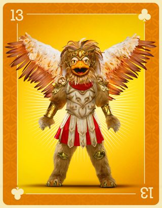 Promo image of Griffin in The Masked Singer season 13