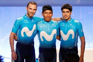 Alejandro Valverde, Nairo Quintana and Mikel Landa.