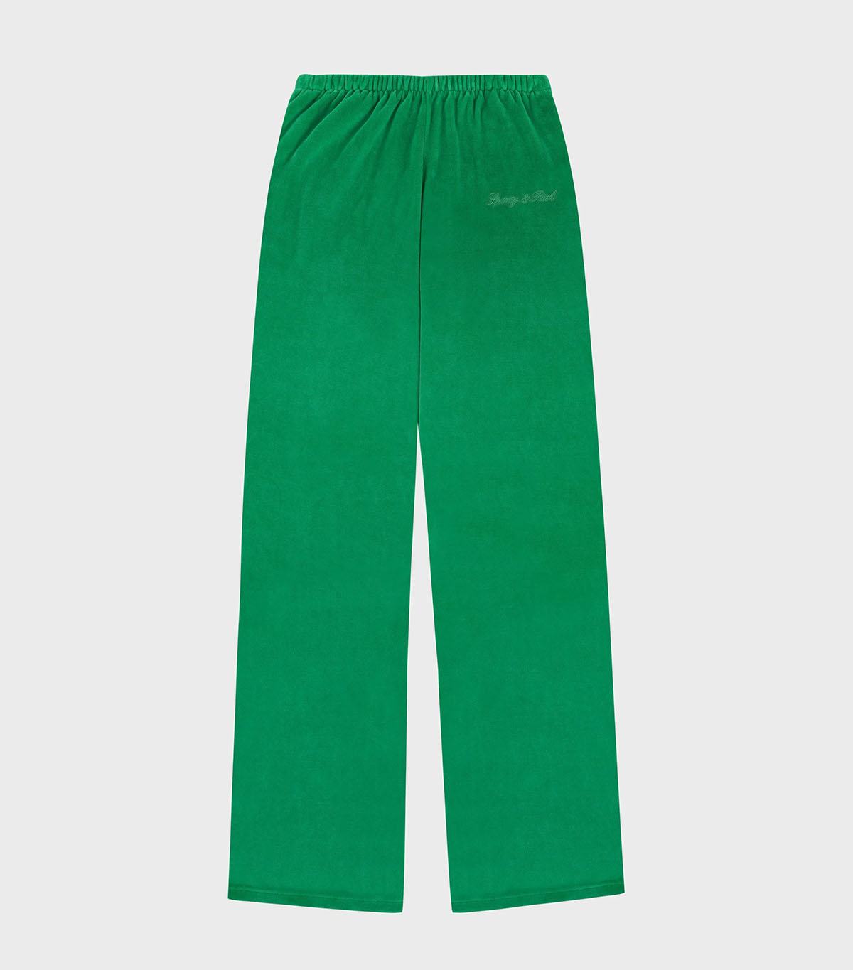 Sporty &amp;amp; Rich, Signature Logo Krystal Trackpant - Kelly/crystal