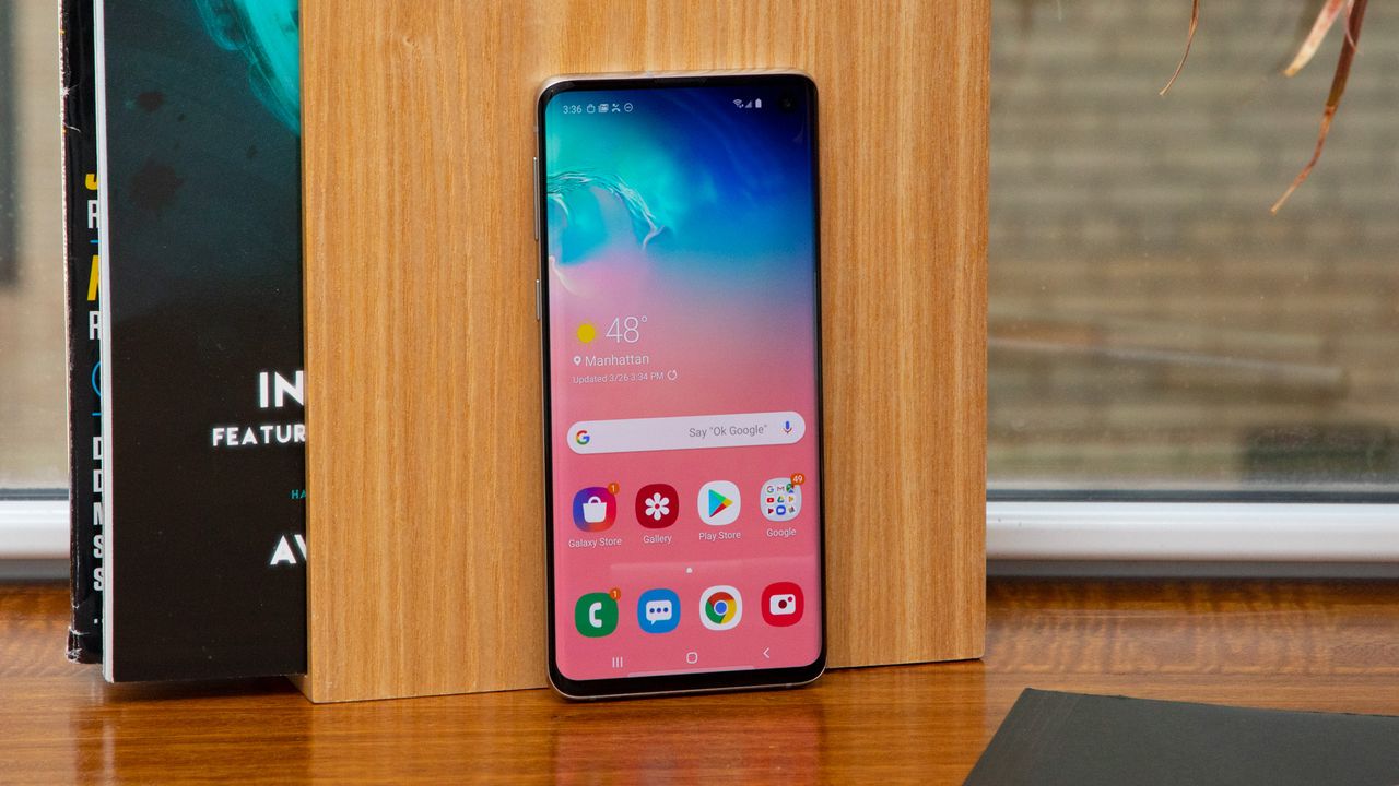 Samsung Galaxy S10. Image credit: TechRadar
