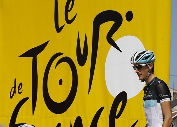 Frank Schleck (Leopard Trek) at sign-in