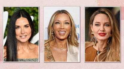 L-R: Demi Moore, Vanessa Williams and Angelina Jolie