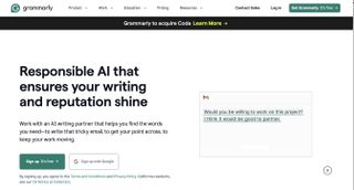 Grammarly website