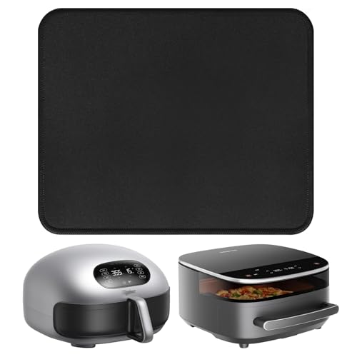 Air Fryer Sliding Mat for Typhur Dome 2 Air Fryer &amp;amp; Pizza Toast Oven,waterproof Heat Resistant Rubber Pad for Indoor Smokeless Smart Grill &amp;amp; Air Fryer Basket 6 Qt,universal Countertop Protection Mat