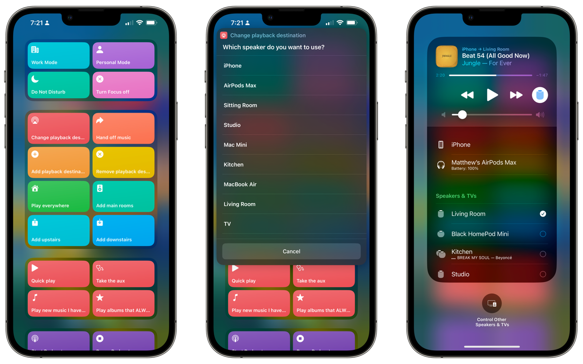 How to create speaker groups for HomePod using Shortcuts iMore