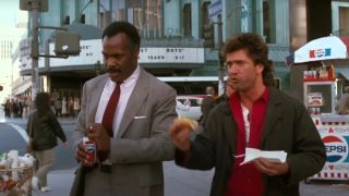 Danny Glover and Mel Gibson in Lethal Weapon