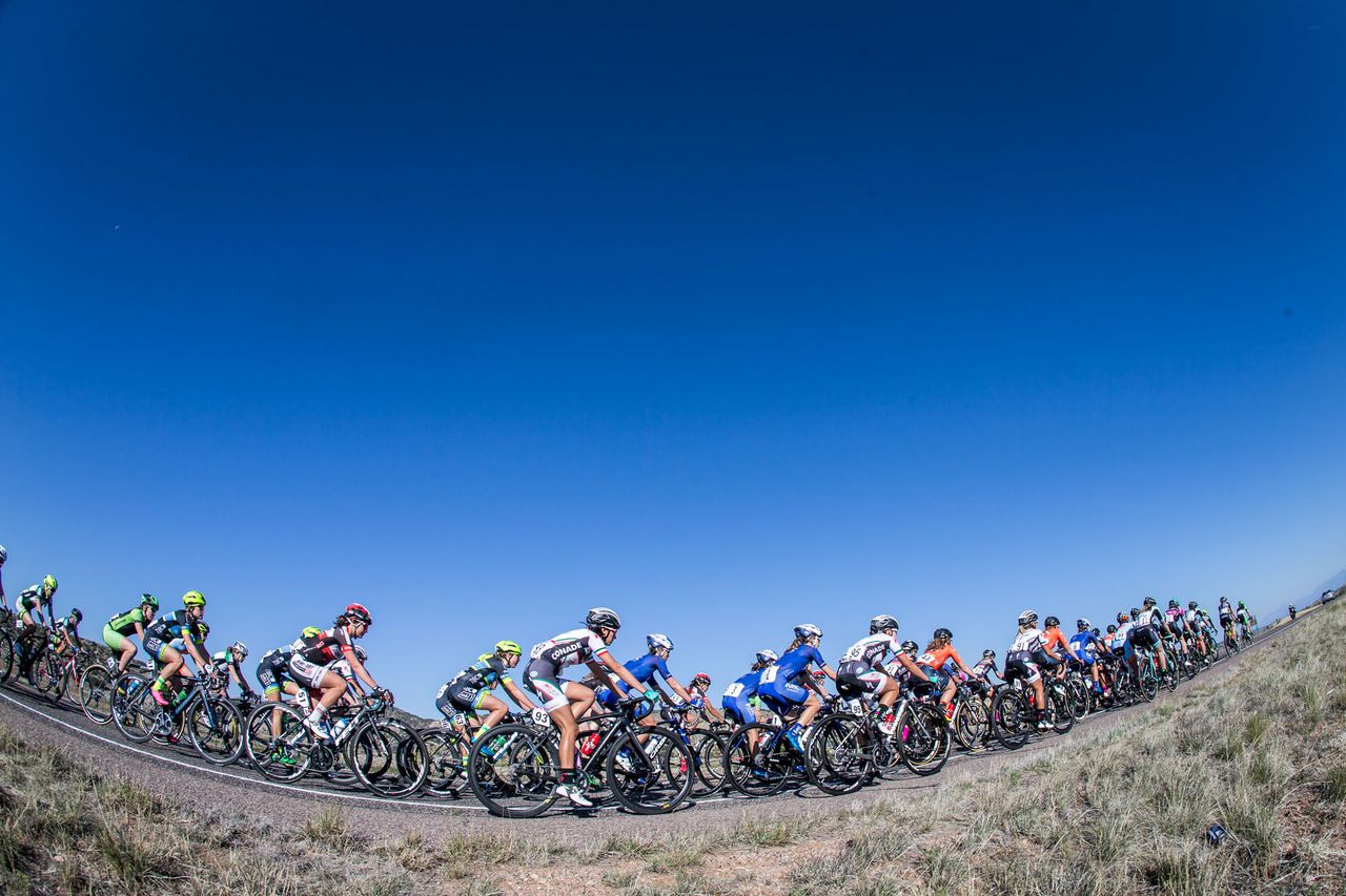 Riders had clear skies for stage 1 at Tour of the Gila
