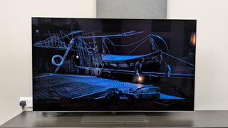 a shot of a man on deck from the last voyage of the demeter on LG G5 in dolby vision Standard mode post update