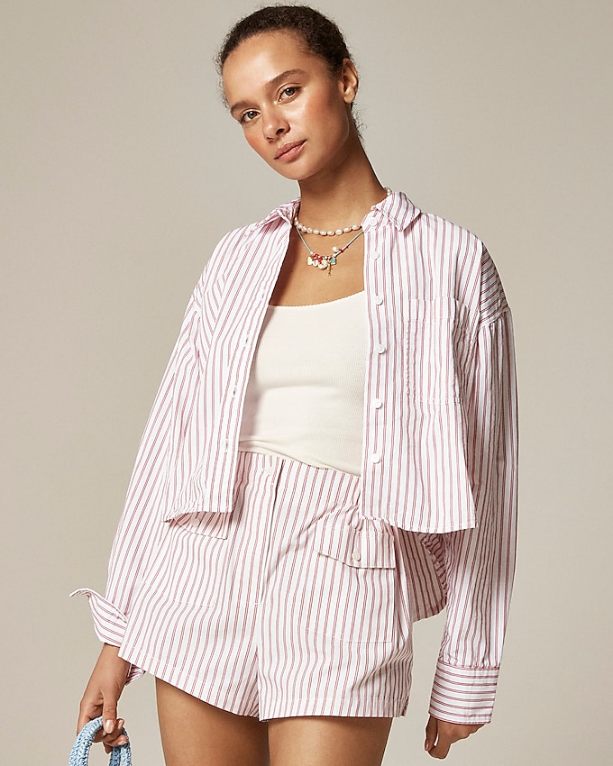 Mini Boxer in Oxford Stripes