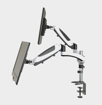 Huanuo Full Motion Dual Monitor Mount | $69