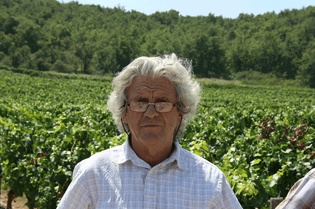 Ardeche IGP president Pierre Champetier