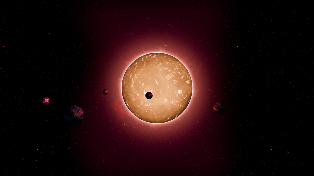 Kepler-444 System of Planets