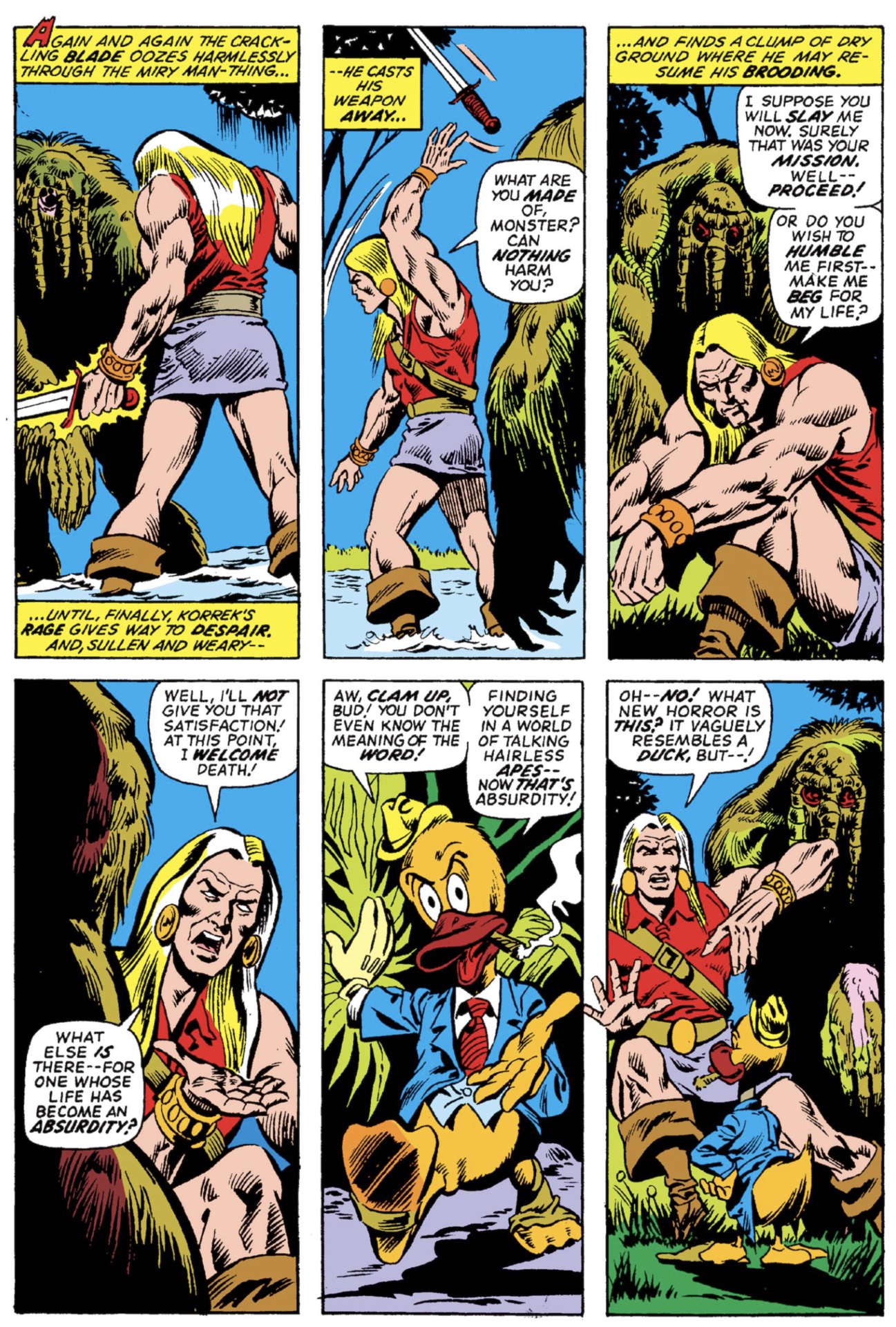 Marvel Cinematic Universe Wiki on X: Who or what is a #ManThing?  #WerewolfByNight  / X