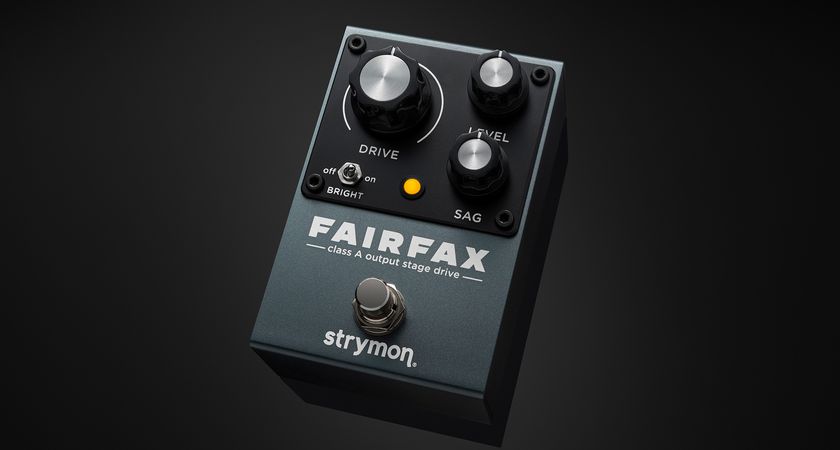Strymon Fairfax Class A Output Drive: the first in the Series A range, this is an all-analogue pedal inspired by the Herzog unit made famous by Randy Bachman