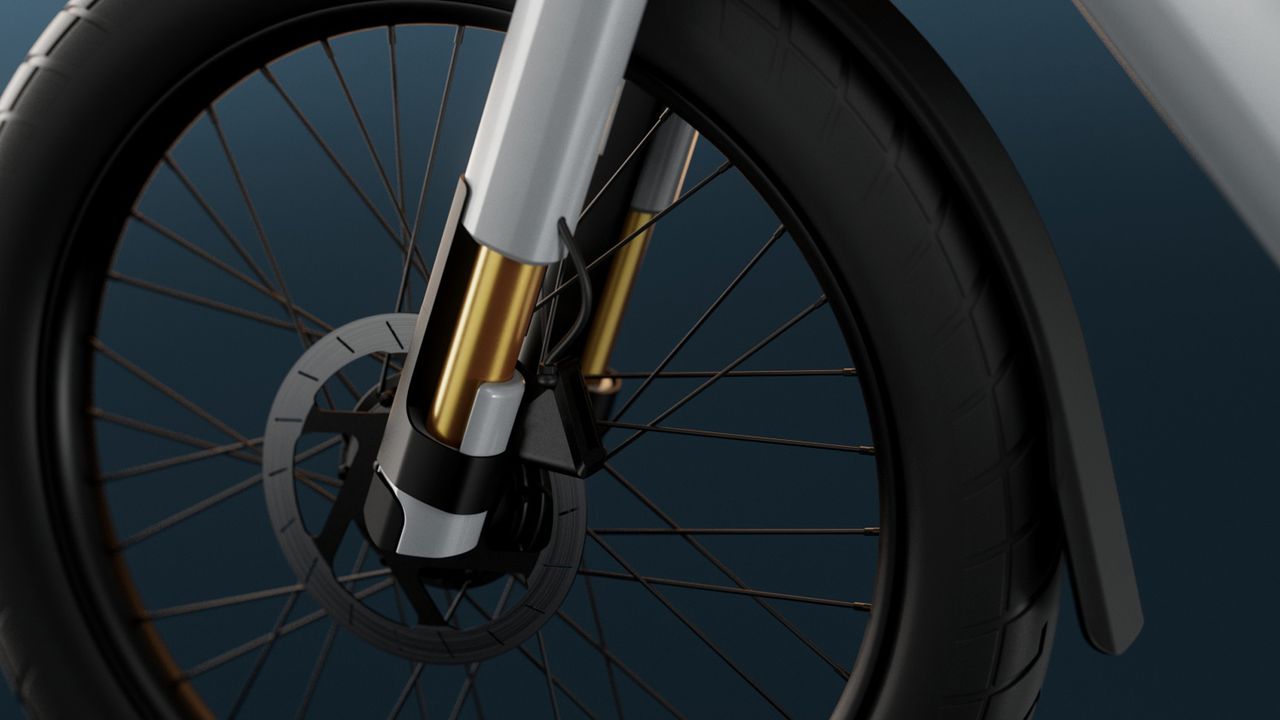 VanMoof V render &ndash; electric moped set for launch in 2022