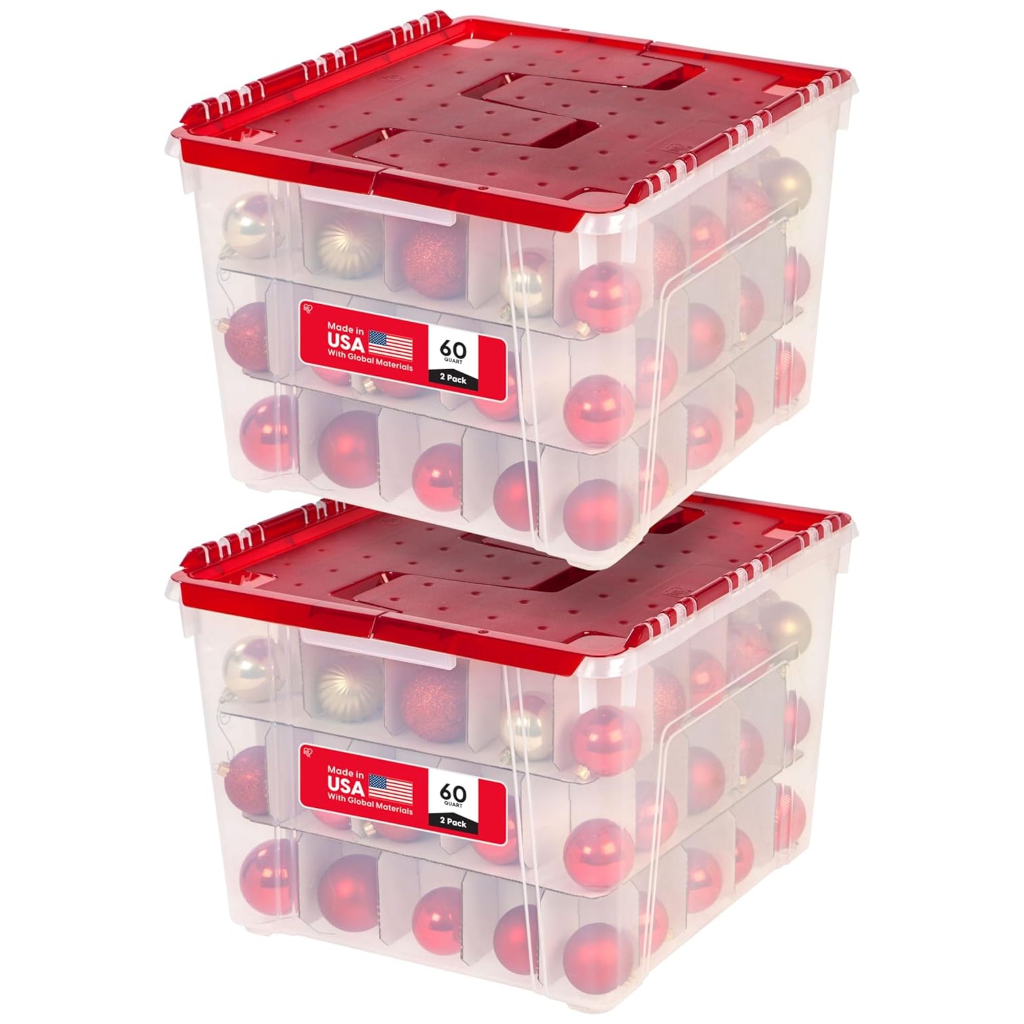 Ornament storage boxes