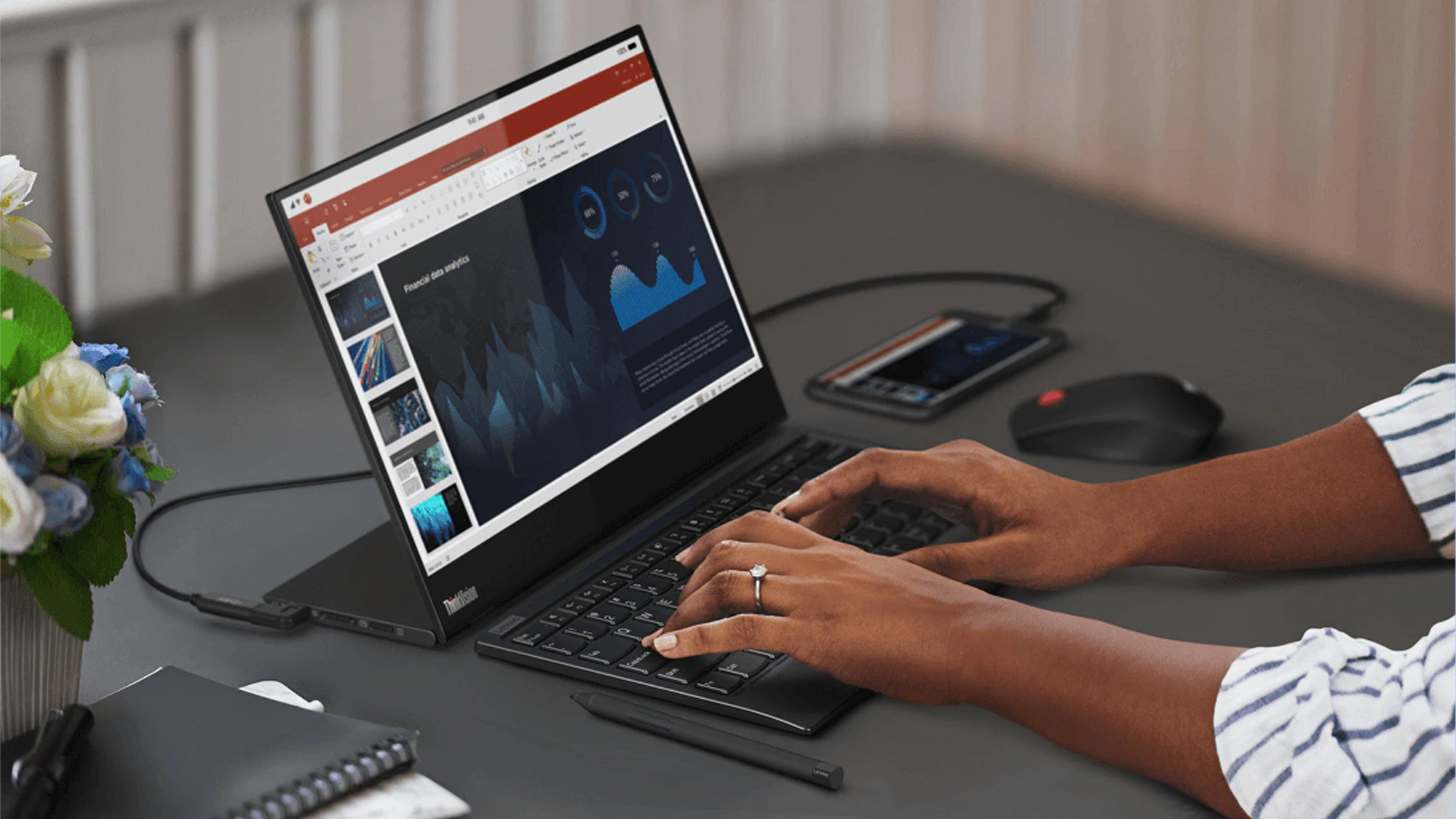 Lenovo ThinkVision M14t portable monitor review | Tom's Guide