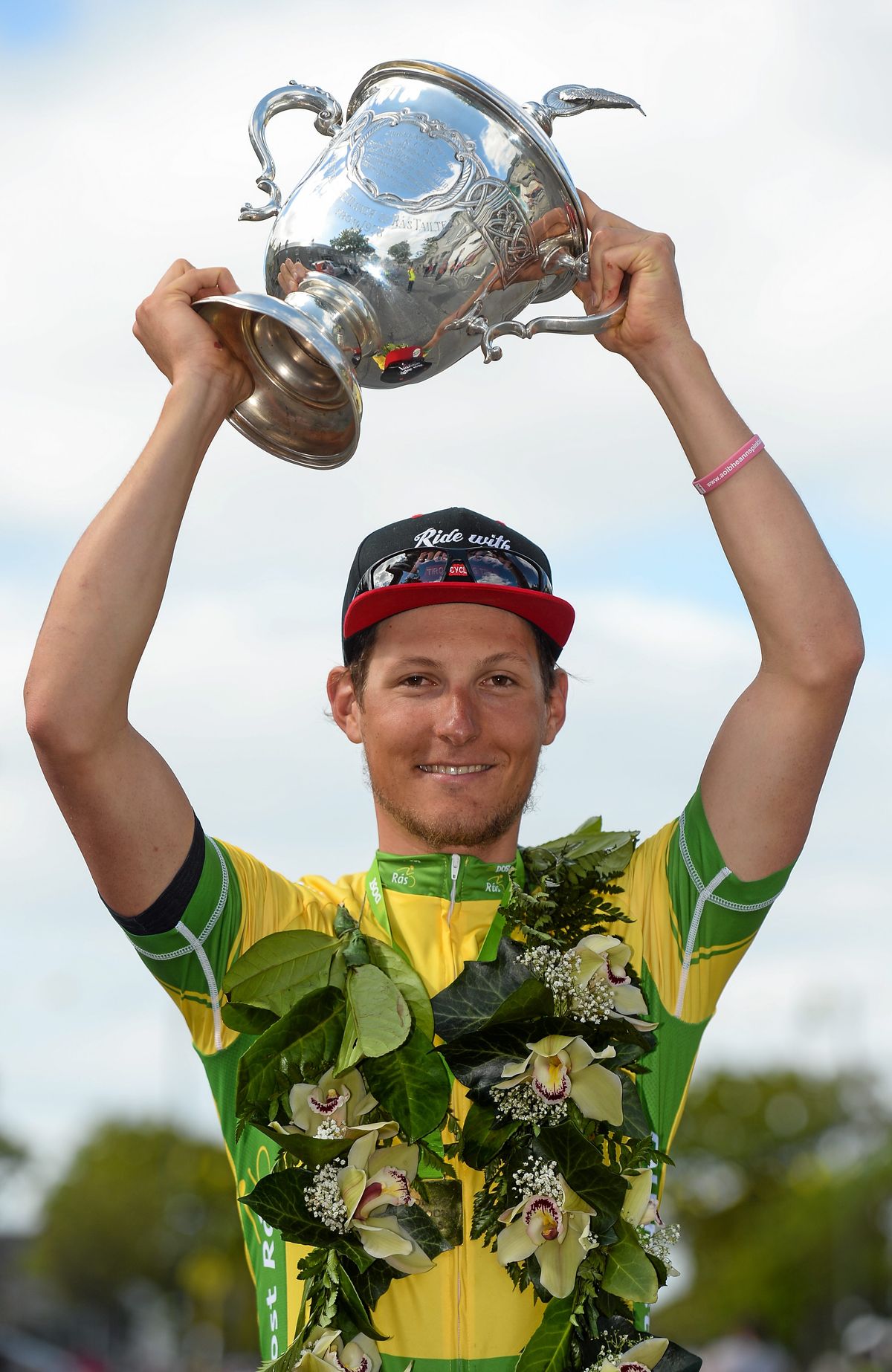 Race winner Lukas P&ouml;stlberger