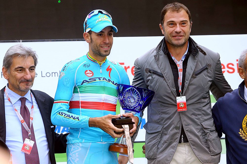 Vincenzo Nibali (Astana) wins Tre Valli Varesine