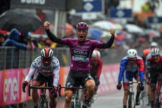 Pascal Ackermann (Bora-Hansgrohe) takes his second stage win of this year's Giro d'Italia