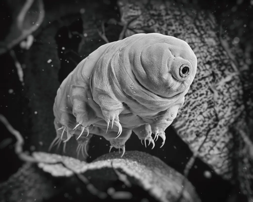Tardigrades can survive being shot out of a high-speed gun