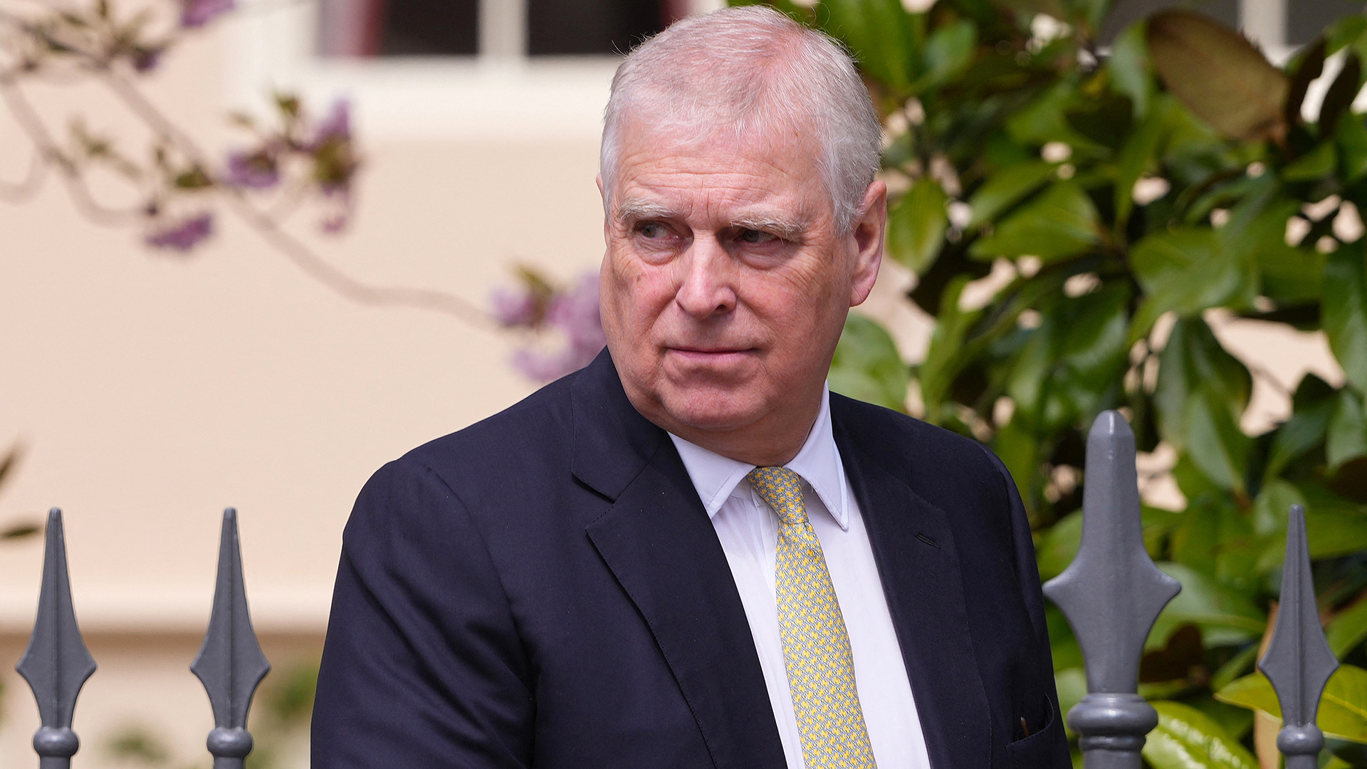 Britain&#039;s Prince Andrew, Duke of York leaves after attending the Easter Matins service at St George&#039;s Chapel at Windsor Castle, in Windsor on April 20, 2025. (Photo by Kirsty Wigglesworth / POOL / AFP) (Photo by KIRSTY WIGGLESWORTH/POOL/AFP via Getty Images)