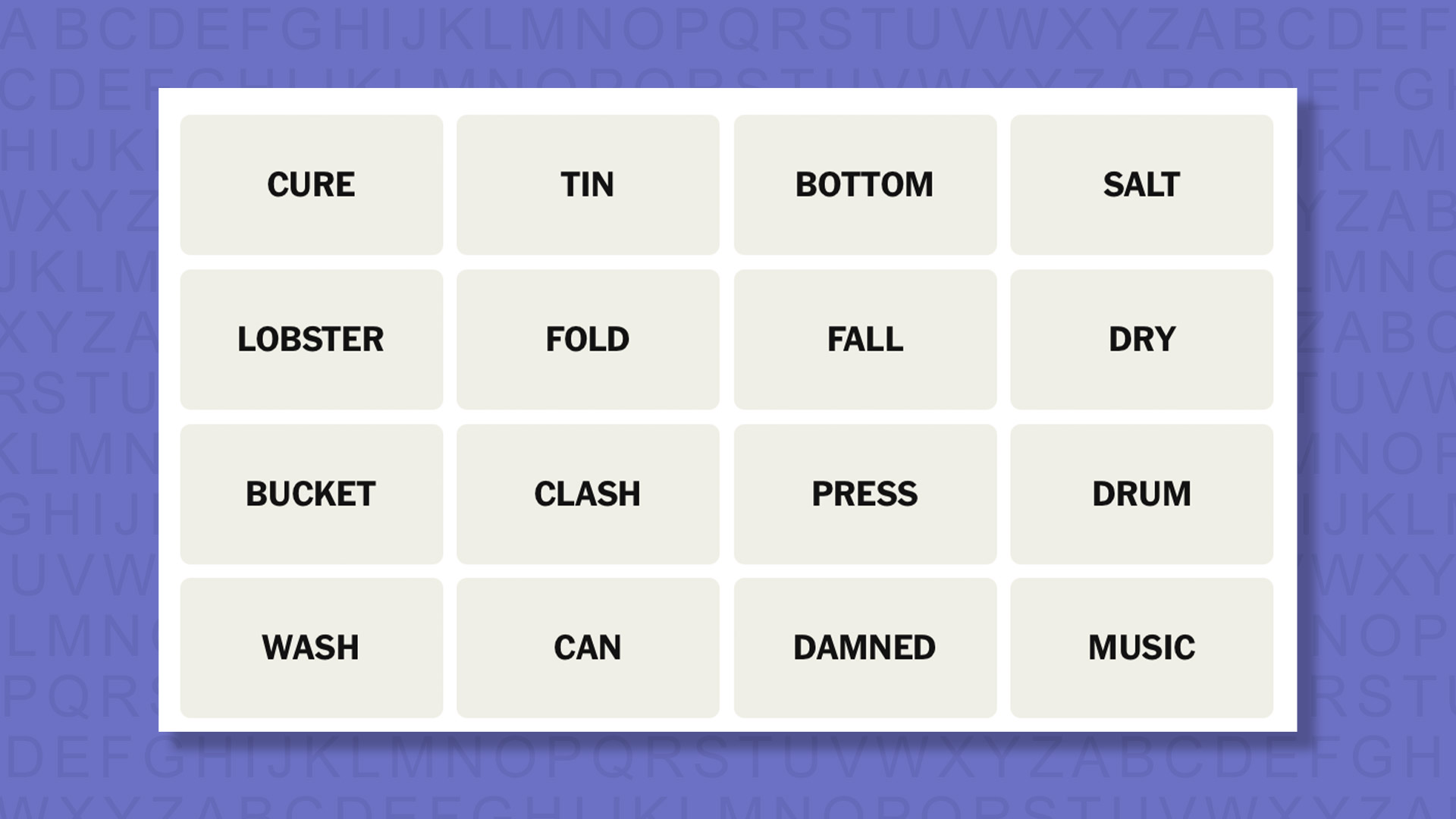 NYT Connections hints for game 923 on a purple background