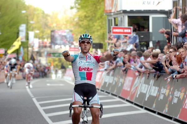 Philippe Gilbert takes his second Amstel win
