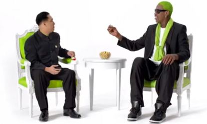 Dennis Rodman's pistachio ad