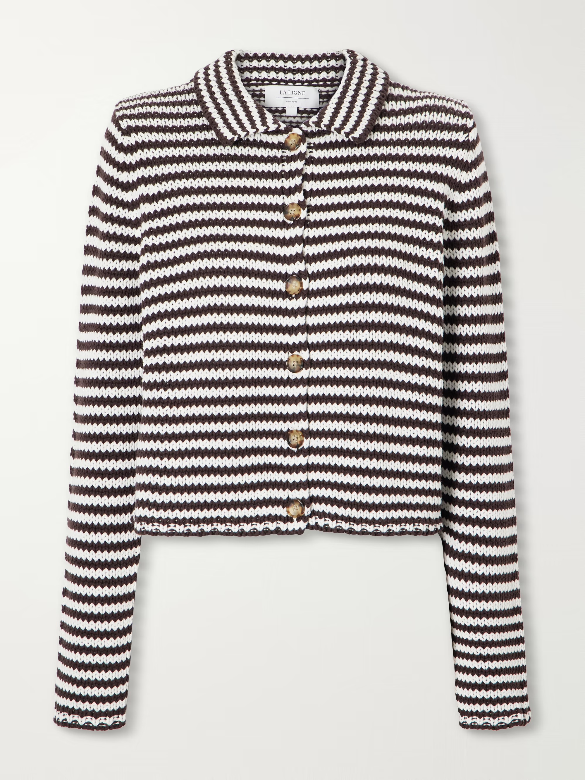 La Ligne striped Mini Marina cardigan