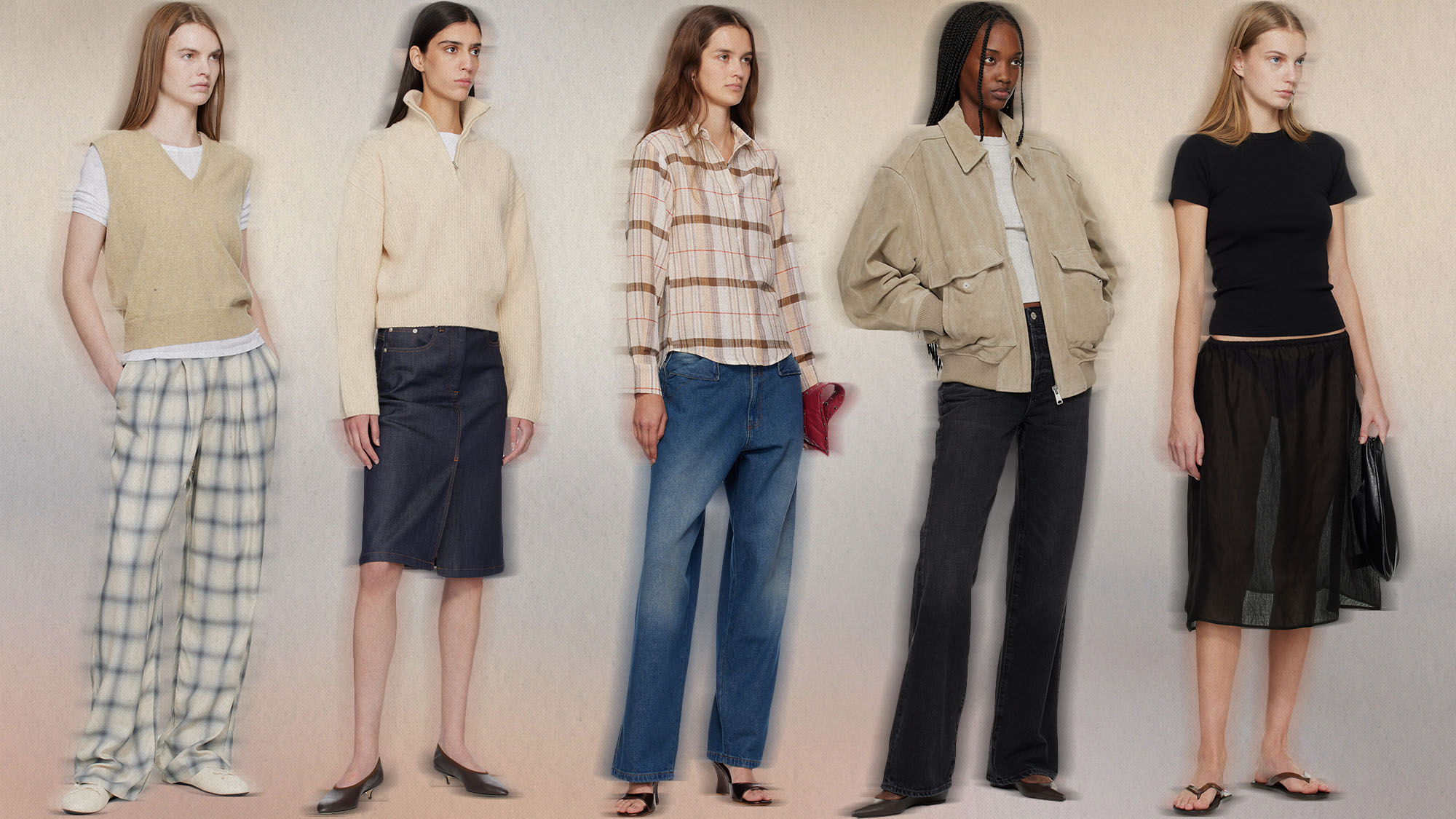 Collage of SSENSE Spring Arrivals