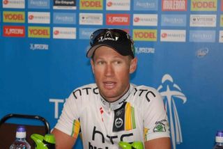 Mark Renshaw (HTC Highroad) in the press conference)
